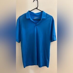 Nike Men's Vibrant Blue Polo Shirt